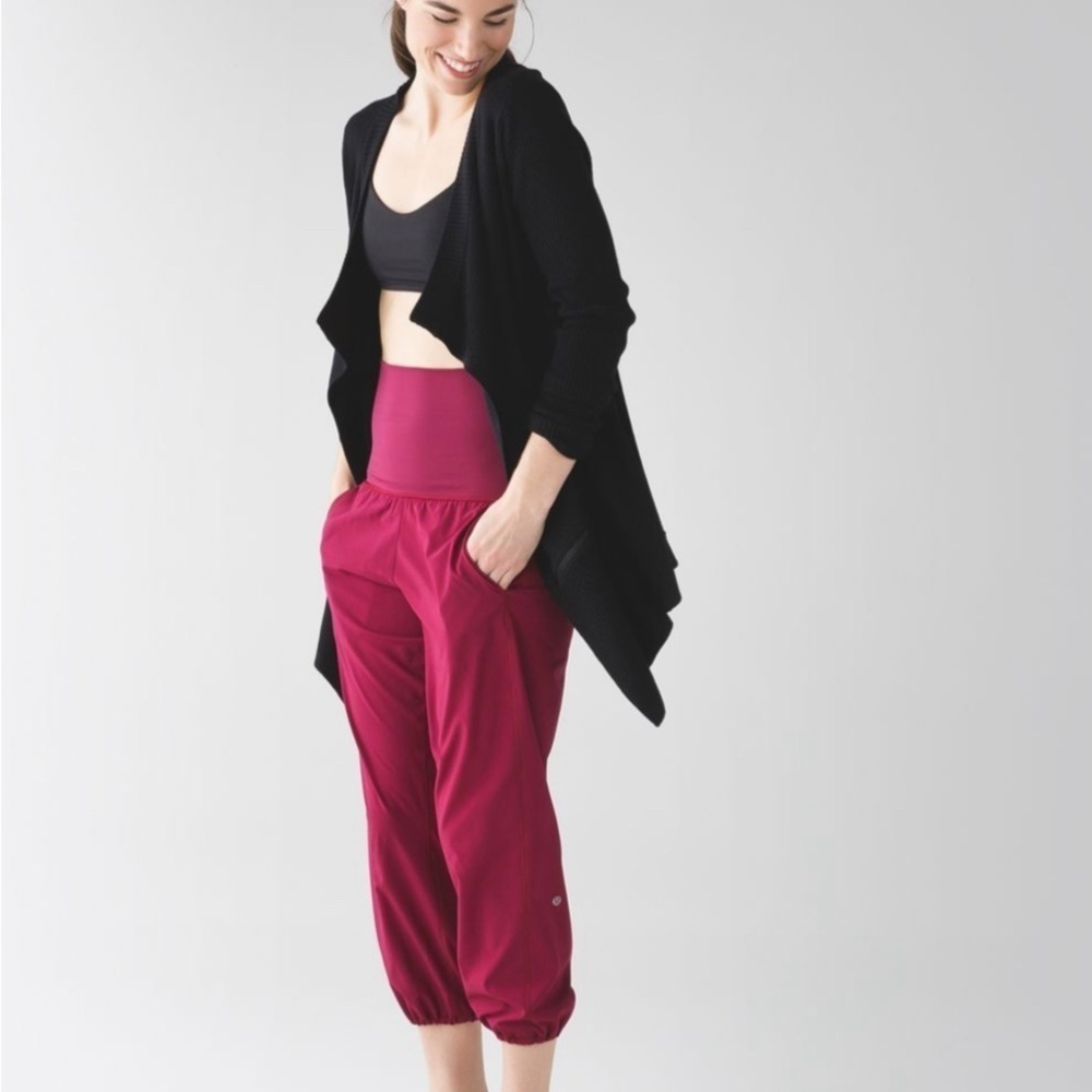 Lululemon Pants burgundy